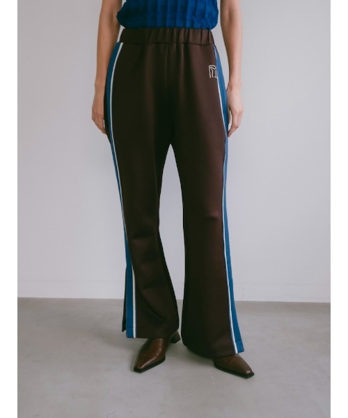 Ruh Dhan(ルーダン)の「Line Track Pants(その他パンツ・レディース・ブラウン/ブラック/アイボリー・FREE)」の7枚目の写真