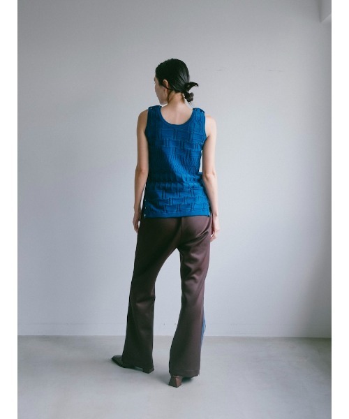 Ruh Dhan(ルーダン)の「Line Track Pants(その他パンツ・レディース・ブラウン/ブラック/アイボリー・FREE)」の13枚目の写真