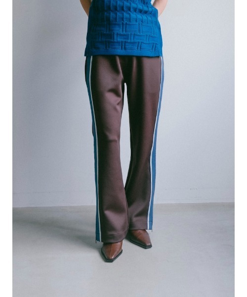 Ruh Dhan(ルーダン)の「Line Track Pants(その他パンツ・レディース・ブラウン/ブラック/アイボリー・FREE)」の14枚目の写真