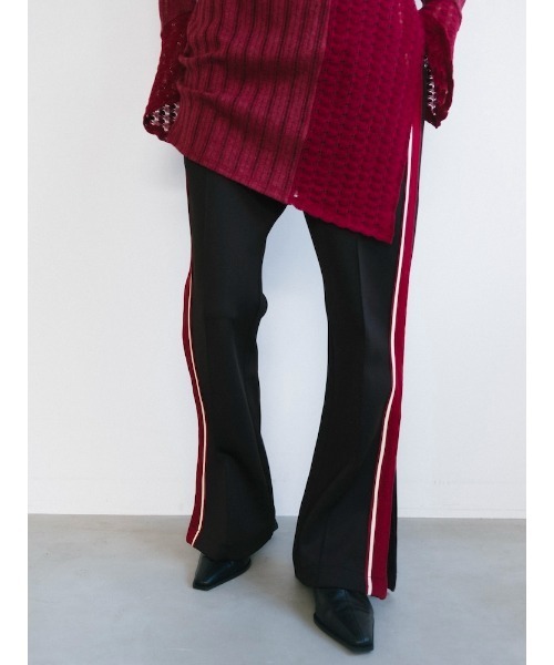 Ruh Dhan(ルーダン)の「Line Track Pants(その他パンツ・レディース・ブラウン/ブラック/アイボリー・FREE)」の15枚目の写真
