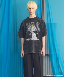 MAISON SPECIAL（メゾンスペシャル）の「《UNISEX》【TEZUKA CHARACTERS for MAISON SPECIAL】- JUNGLE EMPEROR LEO - Prime-Over Fade Crew Neck Graphic T-Shirt - ジャングル大帝レオ - プライムオーバーフェードクルーネックグラフィックTシャツ【MAISON SPECIAL メゾンスペシャル】（Tシャツ/カットソー）」