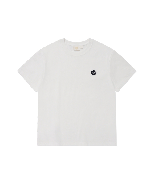 COVERNAT WOMAN(カバーナットウーマン)の「ウィメンズクールコットンスモールクローバーハートTシャツホワイト(Tシャツ/カットソー・レディース・その他・WS/WM/LARGE)」の7枚目の写真