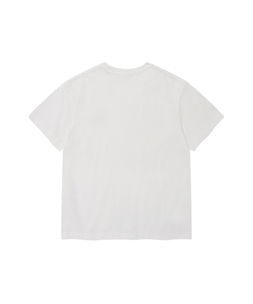 COVERNAT WOMAN(カバーナットウーマン)の「ウィメンズクールコットンスモールクローバーハートTシャツホワイト(Tシャツ/カットソー・レディース・その他・WS/WM/LARGE)」の6枚目の写真