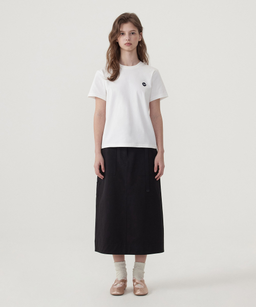 COVERNAT WOMAN(カバーナットウーマン)の「ウィメンズクールコットンスモールクローバーハートTシャツホワイト(Tシャツ/カットソー・レディース・その他・WS/WM/LARGE)」の5枚目の写真