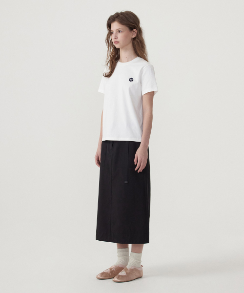 COVERNAT WOMAN(カバーナットウーマン)の「ウィメンズクールコットンスモールクローバーハートTシャツホワイト(Tシャツ/カットソー・レディース・その他・WS/WM/LARGE)」の4枚目の写真
