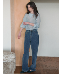 MUSINSA|ムシンサのデニムパンツ(ブルー・ネイビー/青色系)通販 MUSINSA|ムシンサのデニムパンツ(ブルー・ネイビー/青色系)通販