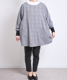 COMMON WARE（コモンウェアー）の「URT:リブ袖コットン100 生地洗い ワンマイルプルオーバー  エプロン割烹着 かっぽう着（エプロン）」