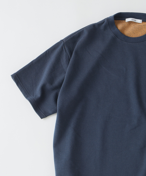 JOURNAL STANDARD relume(ジャーナルスタンダード レリューム)の「ミニ裏毛 コントラストカラー カットオフTシャツ(Tシャツ/カットソー・メンズ・ホワイト系その他/ブラックミックス/イエロー/グレー/ネイビー・MEDIUM/LARGE)」の17枚目の写真