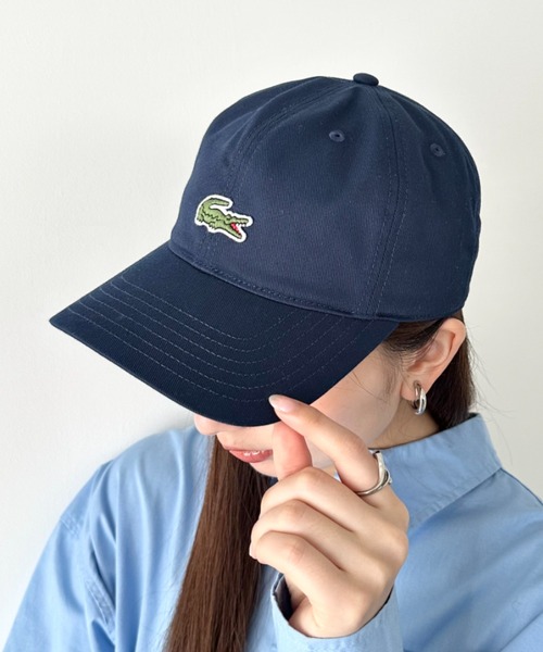 セール】LACOSTE(ラコステ)/ワンポイント ワニロゴ キャップ/LCAN