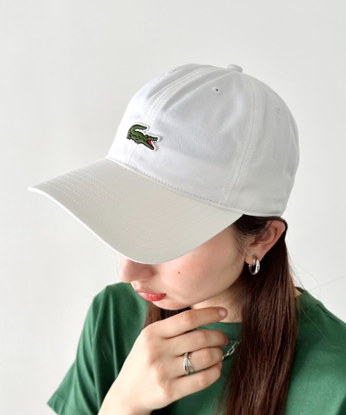セール】LACOSTE(ラコステ)/ワンポイント ワニロゴ キャップ/LCAN