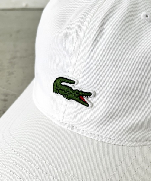 LACOSTE(ラコステ)の「LACOSTE(ラコステ)/ボーイズ ワンポイント ワニロゴ キャップ/LCAN LACOSTE CORE CROC CAP(キャップ・メンズ・ネイビー/ホワイト・FREE)」の16枚目の写真