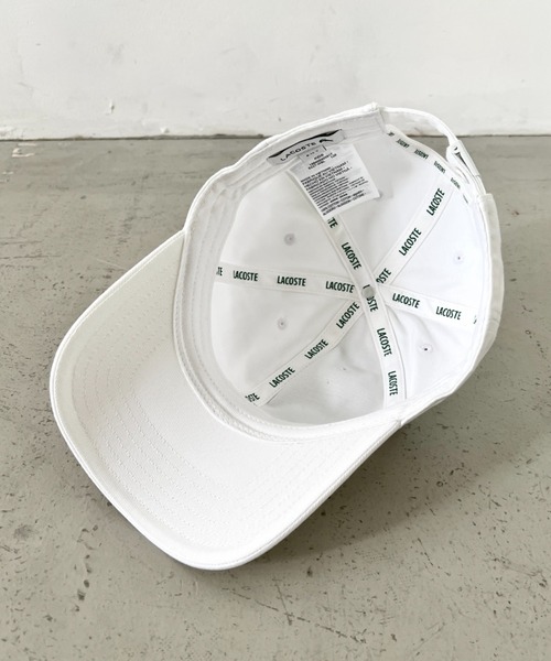 LACOSTE(ラコステ)の「LACOSTE(ラコステ)/ボーイズ ワンポイント ワニロゴ キャップ/LCAN LACOSTE CORE CROC CAP(キャップ・メンズ・ネイビー/ホワイト・FREE)」の22枚目の写真