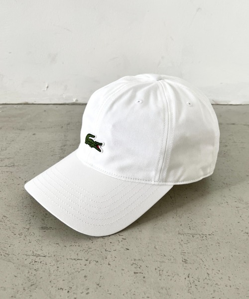 LACOSTE(ラコステ)の「LACOSTE(ラコステ)/ボーイズ ワンポイント ワニロゴ キャップ/LCAN LACOSTE CORE CROC CAP(キャップ・メンズ・ネイビー/ホワイト・FREE)」の15枚目の写真