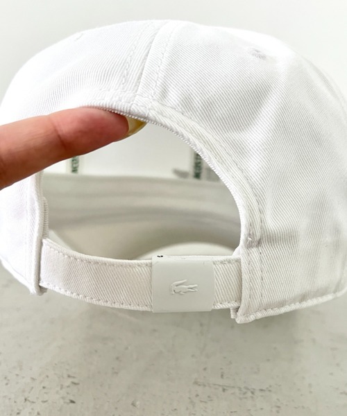 LACOSTE(ラコステ)の「LACOSTE(ラコステ)/ボーイズ ワンポイント ワニロゴ キャップ/LCAN LACOSTE CORE CROC CAP(キャップ・メンズ・ネイビー/ホワイト・FREE)」の21枚目の写真