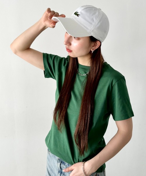 LACOSTE(ラコステ)の「LACOSTE(ラコステ)/ボーイズ ワンポイント ワニロゴ キャップ/LCAN LACOSTE CORE CROC CAP(キャップ・メンズ・ネイビー/ホワイト・FREE)」の14枚目の写真