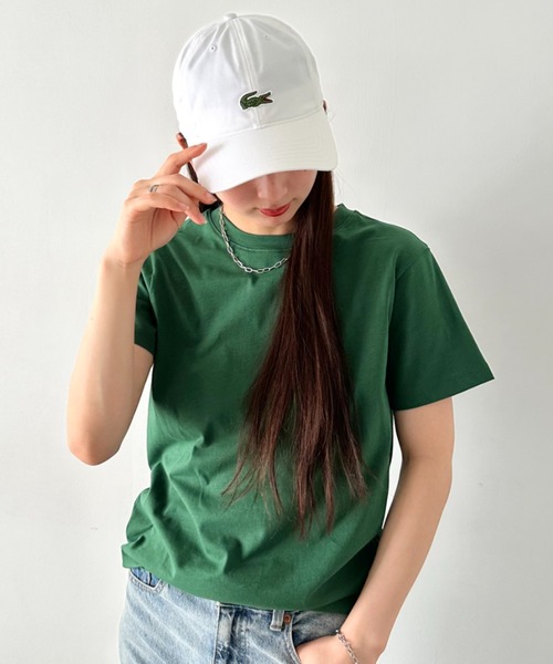 LACOSTE(ラコステ)の「LACOSTE(ラコステ)/ボーイズ ワンポイント ワニロゴ キャップ/LCAN LACOSTE CORE CROC CAP(キャップ・メンズ・ネイビー/ホワイト・FREE)」の13枚目の写真