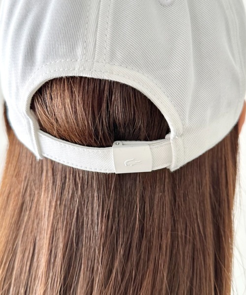LACOSTE(ラコステ)の「LACOSTE(ラコステ)/ボーイズ ワンポイント ワニロゴ キャップ/LCAN LACOSTE CORE CROC CAP(キャップ・メンズ・ネイビー/ホワイト・FREE)」の12枚目の写真