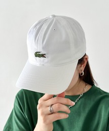 LACOSTE（ラコステ）の「LACOSTE(ラコステ)/ボーイズ ワンポイント ワニロゴ キャップ/LCAN LACOSTE CORE CROC CAP（キャップ）」