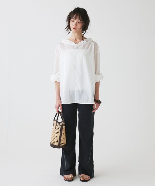 BABYLONE（バビロン）の「【onit】＜別注＞バイアスパンツ（その他パンツ・レディース・チャコール/ブラック・36inch/38inch）」の3枚目の写真