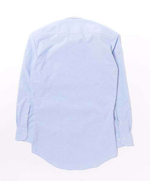 TOKYO SHIRTS(トウキョウシャツ)の「【超形態安定】【吸水速乾】 形態安定ノンアイロン ホリゾンタルワイド 長袖ビジネスワイシャツ(ビジネスシャツ・メンズ・サックスブルー・首回り41cm-裄丈82cm/首回り41cm-裄丈86cm/首回り42cm-裄丈82cm/首回り42cm-裄丈86cm/首回り43cm-裄丈86cm/首回り39cm-裄丈84cm/首回り39cm-裄丈80cm/首回り37cm-裄丈84cm/首回り37cm-裄丈80cm/首回り43cm-裄丈82cm)」の7枚目の写真