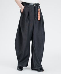 SINSS | Side tuck curve denim / サイドタックカーブデニム(デニムパンツ)