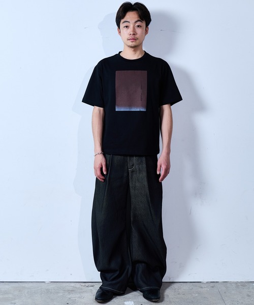SINSS(シンス)の「Side tuck curve denim / サイドタックカーブデニム(デニムパンツ・メンズ・ブラック/インディゴブルー・LARGE/MEDIUM/SMALL/X-SMALL)」の10枚目の写真