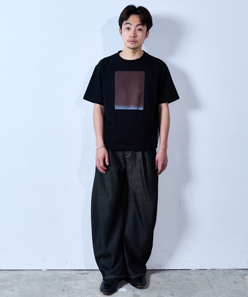 SINSS(シンス)の「Side tuck curve denim / サイドタックカーブデニム(デニムパンツ・メンズ・ブラック/インディゴブルー・LARGE/MEDIUM/SMALL/X-SMALL)」の11枚目の写真