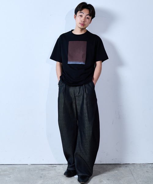 SINSS(シンス)の「Side tuck curve denim / サイドタックカーブデニム(デニムパンツ・メンズ・ブラック/インディゴブルー・LARGE/MEDIUM/SMALL/X-SMALL)」の16枚目の写真