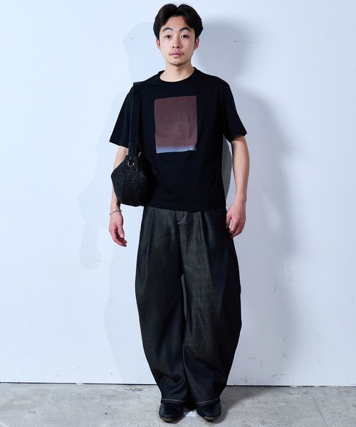 SINSS(シンス)の「Side tuck curve denim / サイドタックカーブデニム(デニムパンツ・メンズ・ブラック/インディゴブルー・LARGE/MEDIUM/SMALL/X-SMALL)」の17枚目の写真
