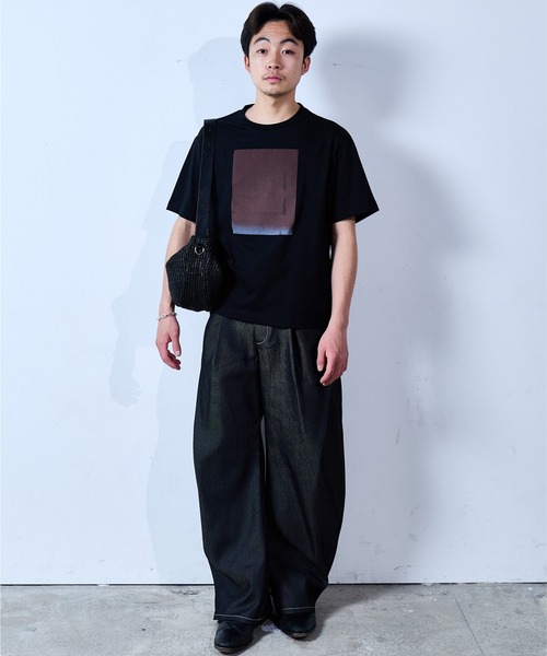 SINSS(シンス)の「Side tuck curve denim / サイドタックカーブデニム(デニムパンツ・メンズ・ブラック/インディゴブルー・LARGE/MEDIUM/SMALL/X-SMALL)」の18枚目の写真