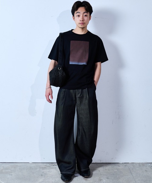 SINSS(シンス)の「Side tuck curve denim / サイドタックカーブデニム(デニムパンツ・メンズ・ブラック/インディゴブルー・LARGE/MEDIUM/SMALL/X-SMALL)」の19枚目の写真