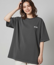 【BEN DAVIS/ベンデイビス】【こなれヴィンテージ感】パウダーブリーチ Tシャツ 綿100% 古着風加工 バックプリント ストリート ユニセックス