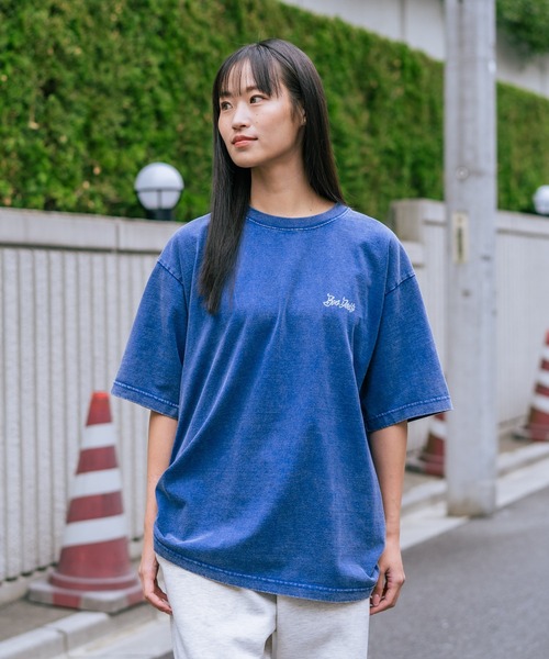 BEN DAVIS（ベンデイビス）の「【BEN DAVIS/ベンデイビス】【こなれヴィンテージ感】パウダーブリーチ Tシャツ 綿100% 古着風加工 バックプリント ストリート ユニセックス（Tシャツ/カットソー・メンズ・レッド系その他2/ブラック系その他/ブラック系その他2/グレー系その他/ブラウン系その他2/ブルー系その他・MEDIUM/X-LARGE/SMALL/LARGE）」の21枚目の写真