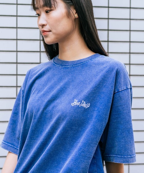BEN DAVIS（ベンデイビス）の「【BEN DAVIS/ベンデイビス】【こなれヴィンテージ感】パウダーブリーチ Tシャツ 綿100% 古着風加工 バックプリント ストリート ユニセックス（Tシャツ/カットソー・メンズ・レッド系その他2/ブラック系その他/ブラック系その他2/グレー系その他/ブラウン系その他2/ブルー系その他・MEDIUM/X-LARGE/SMALL/LARGE）」の16枚目の写真