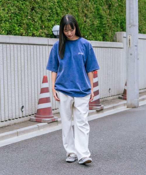 BEN DAVIS（ベンデイビス）の「【BEN DAVIS/ベンデイビス】【こなれヴィンテージ感】パウダーブリーチ Tシャツ 綿100% 古着風加工 バックプリント ストリート ユニセックス（Tシャツ/カットソー・メンズ・レッド系その他2/ブラック系その他/ブラック系その他2/グレー系その他/ブラウン系その他2/ブルー系その他・MEDIUM/X-LARGE/SMALL/LARGE）」の11枚目の写真