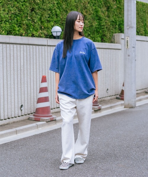 BEN DAVIS（ベンデイビス）の「【BEN DAVIS/ベンデイビス】【こなれヴィンテージ感】パウダーブリーチ Tシャツ 綿100% 古着風加工 バックプリント ストリート ユニセックス（Tシャツ/カットソー・メンズ・レッド系その他2/ブラック系その他/ブラック系その他2/グレー系その他/ブラウン系その他2/ブルー系その他・MEDIUM/X-LARGE/SMALL/LARGE）」の9枚目の写真