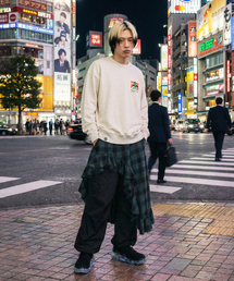 CONECTX（コネクト エックス）の「CONECTX x viesti Embroidery Effect Screen Print Sweatshirt_Melange（スウェット）」