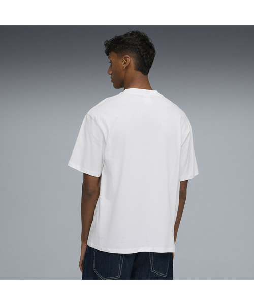 PUMA(プーマ)の「PUMA プーマ メンズ グラフィック ユース カジュアル 半袖 Tシャツ(Tシャツ/カットソー・メンズ・ホワイト/ブラウン・SMALL/MEDIUM/LARGE/X-LARGE/X-SMALL)」の3枚目の写真