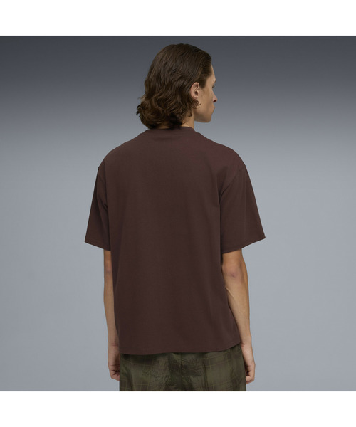 PUMA(プーマ)の「PUMA プーマ メンズ グラフィック ユース カジュアル 半袖 Tシャツ(Tシャツ/カットソー・メンズ・ホワイト/ブラウン・SMALL/MEDIUM/LARGE/X-LARGE/X-SMALL)」の7枚目の写真