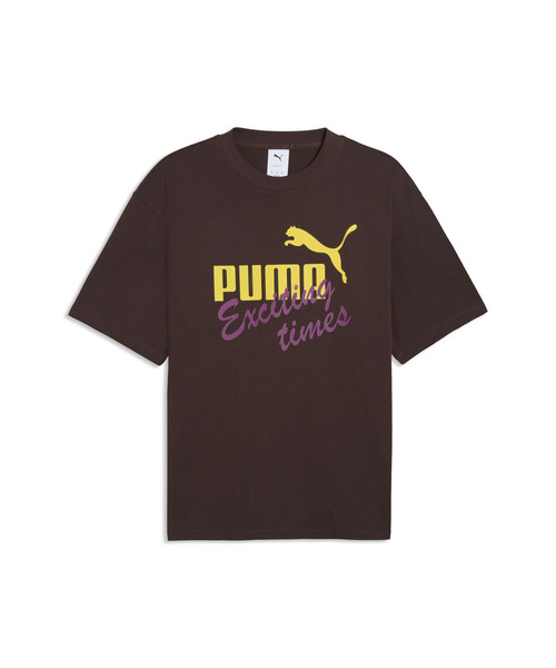 PUMA(プーマ)の「PUMA プーマ メンズ グラフィック ユース カジュアル 半袖 Tシャツ(Tシャツ/カットソー・メンズ・ホワイト/ブラウン・SMALL/MEDIUM/LARGE/X-LARGE/X-SMALL)」の9枚目の写真