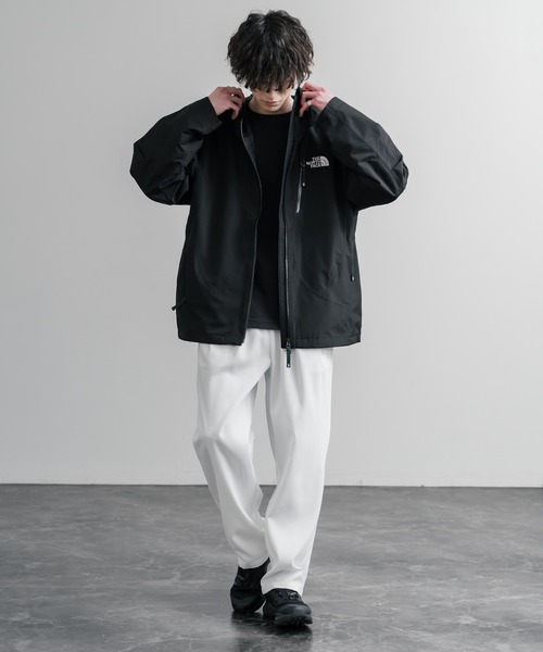 THE NORTH FACE(ザノースフェイス)の「THE NORTH FACE ザ・ノースフェイス M'S ALTOS JACKET アルトスジャケット ワンポイントロゴ刺繍マウンテンパーカー(マウンテンパーカー・メンズ・ネイビー/ライトカーキ/ブラック/バイオレット・M/L/XL)」の8枚目の写真