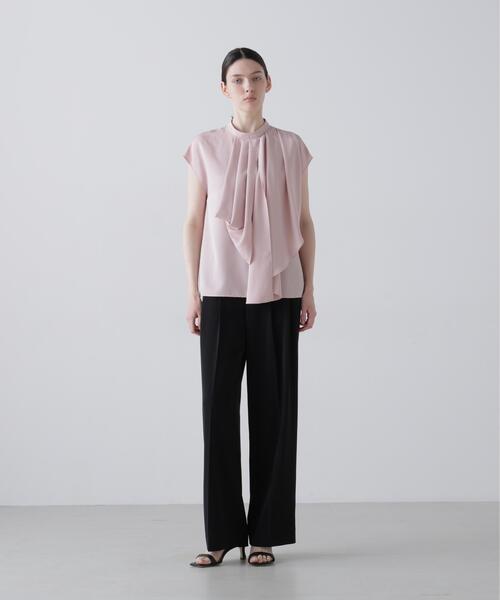 ADORE(アドーア)の「◆ストレッチジョーゼットパンツ(その他パンツ・レディース・ブルー/ブラック・38/36)」の4枚目の写真