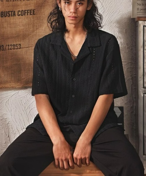 REBALANCE（リバランス）の「半袖シャツ（シャツ/ブラウス・メンズ・A/B/C・X-LARGE/LARGE/MEDIUM）」の2枚目の写真