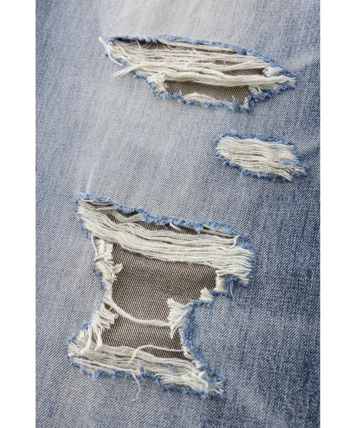 SUPPLIER(サプライヤー)の「デニムパンツ|Multiple Cross Leather Patch Baggy Denim|SUPPLIER(デニムパンツ・メンズ・ブラック/インディゴブルー・X-LARGE/LARGE/MEDIUM/SMALL)」の14枚目の写真