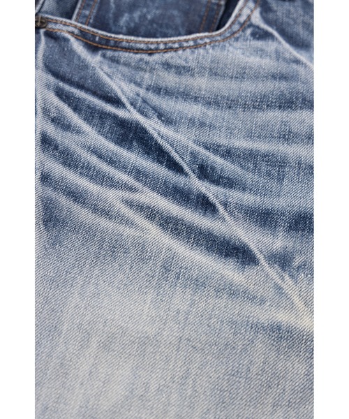 SUPPLIER(サプライヤー)の「デニムパンツ|Multiple Cross Leather Patch Baggy Denim|SUPPLIER(デニムパンツ・メンズ・ブラック/インディゴブルー・X-LARGE/LARGE/MEDIUM/SMALL)」の16枚目の写真