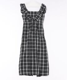 Three Four Time（スリーフォータイム）の「2WAYバルーンチェックワンピース（ワンピース）」