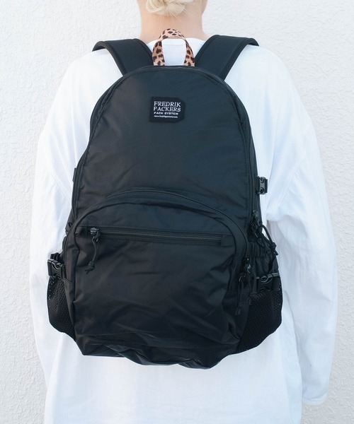FREDRIK PACKERS(フレドリックパッカーズ)の「【別注】【FREDRIK PACKERS/フレドリックパッカーズ】マザーズバッグ 210D DAY PACK TIPI ゼブラ レオパード(バックパック/リュック・レディース・レオパード/ゼブラ・FREE)」の7枚目の写真