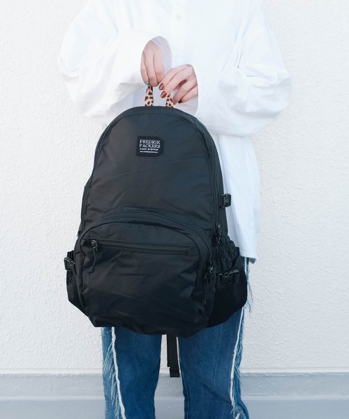 FREDRIK PACKERS(フレドリックパッカーズ)の「【別注】【FREDRIK PACKERS/フレドリックパッカーズ】マザーズバッグ 210D DAY PACK TIPI ゼブラ レオパード(バックパック/リュック・レディース・レオパード/ゼブラ・FREE)」の8枚目の写真
