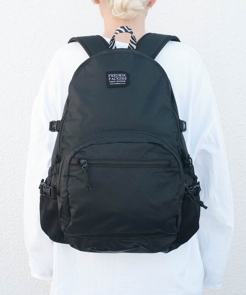 FREDRIK PACKERS(フレドリックパッカーズ)の「【別注】【FREDRIK PACKERS/フレドリックパッカーズ】マザーズバッグ 210D DAY PACK TIPI ゼブラ レオパード(バックパック/リュック・レディース・レオパード/ゼブラ・FREE)」の12枚目の写真
