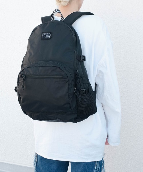 FREDRIK PACKERS(フレドリックパッカーズ)の「【別注】【FREDRIK PACKERS/フレドリックパッカーズ】マザーズバッグ 210D DAY PACK TIPI ゼブラ レオパード(バックパック/リュック・レディース・レオパード/ゼブラ・FREE)」の13枚目の写真